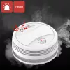 Detector de humo Spring 0 WLAN fotoeléctrico blanco