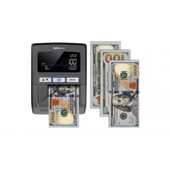 Detector de billetes falsos Safescan 185-S Negro