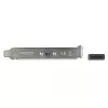 Chapas de ranura DeLOCK 89937 con 1 x conector USB Type-C