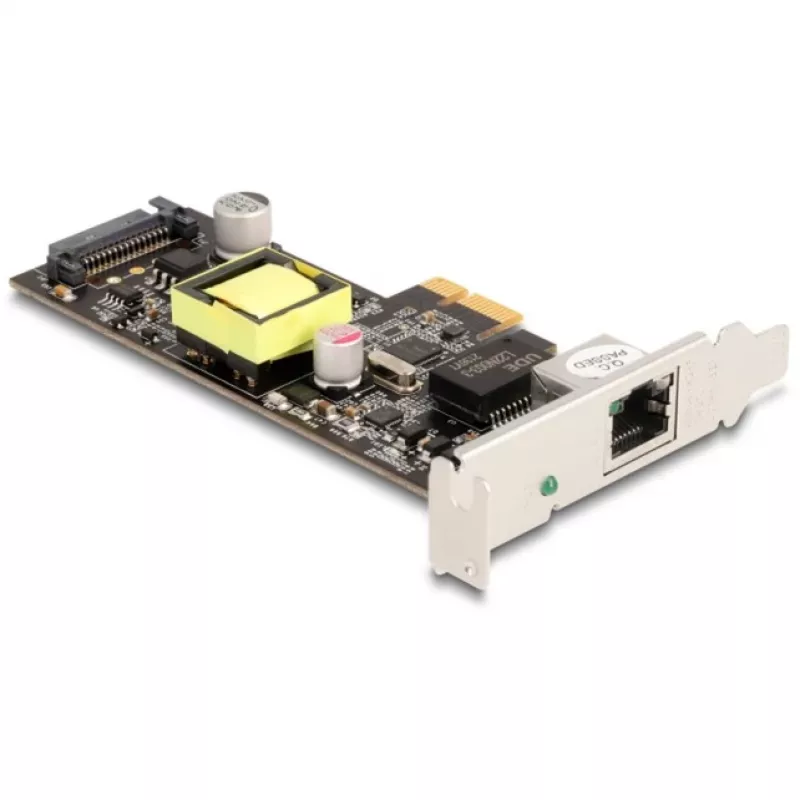 Tarjeta de red DeLOCK 88506 PCI Express x1, 1 x RJ45 2,5 Gigabit LAN PoE+