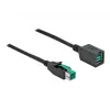 Cable de extensión USB con alimentación DeLOCK 85980 12 V 1 m