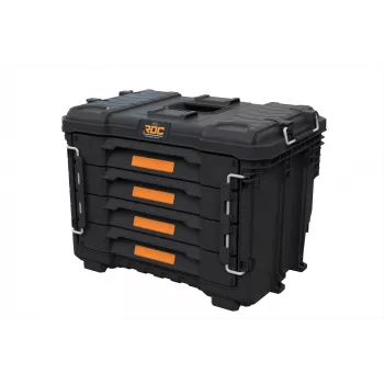 Caja de herramientas KETER DIY ROC Pro Gear 4 Drawers Unit XL con 4 cajones, tecnopolímero, 25 L