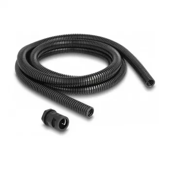 Funda de cables DeLOCK 60463 negro plástico 15,8 mm x 2 m