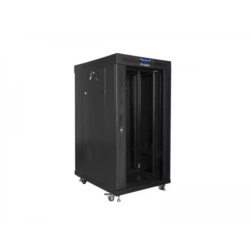 Armario rack autoportante LANBERG FF01-6822-12BL 22U negro 1200 kg