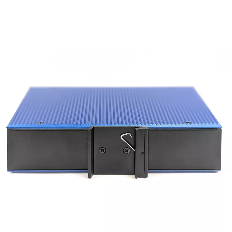 Switch Ethernet Gigabit gestionado L2 industrial DIGITUS 16x RJ-45 + 2x SFP, 12–48V DC, 8000 MAC