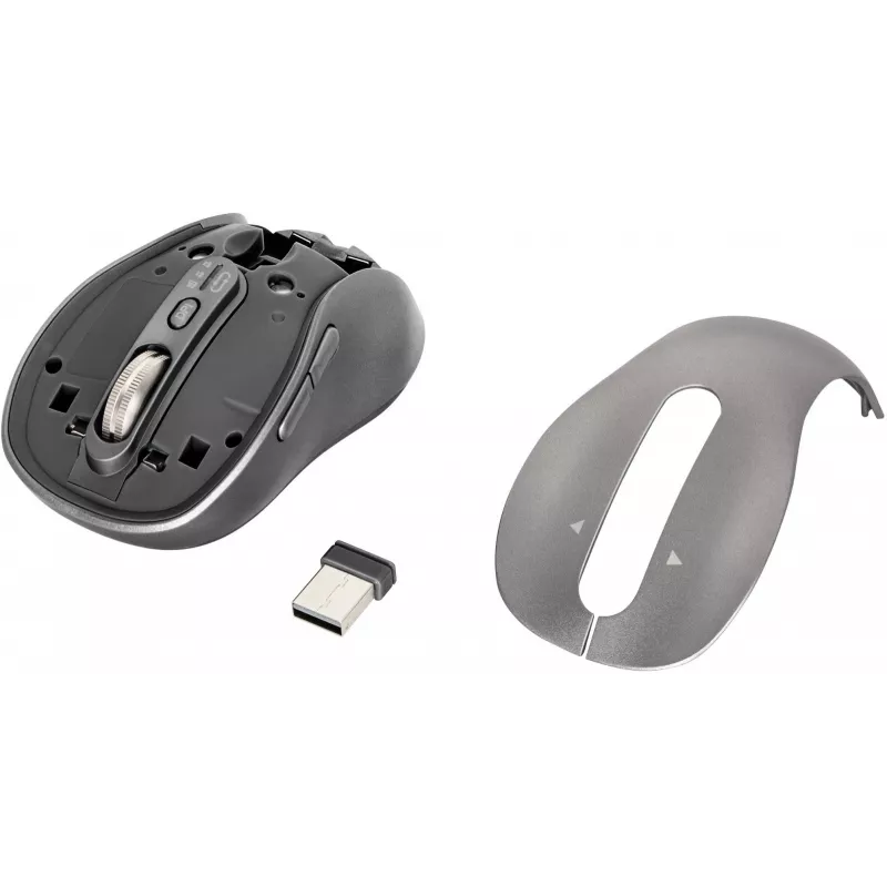 YENKEE YMS 2010SR GYRO Dual ratón inalámbrico, Bluetooth + USB 2,4 GHz