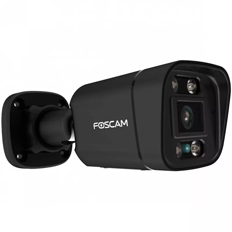 Kit de cámara de vigilancia Foscam FN9108E-B4-2T — 4 cámaras con grabador, Negro