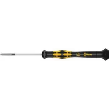 Wera destornillador plano ESD 1578 A Kraftform Micro ancho de hoja: 2,5 mm longitud de hoja: 40 mm (05030108001)