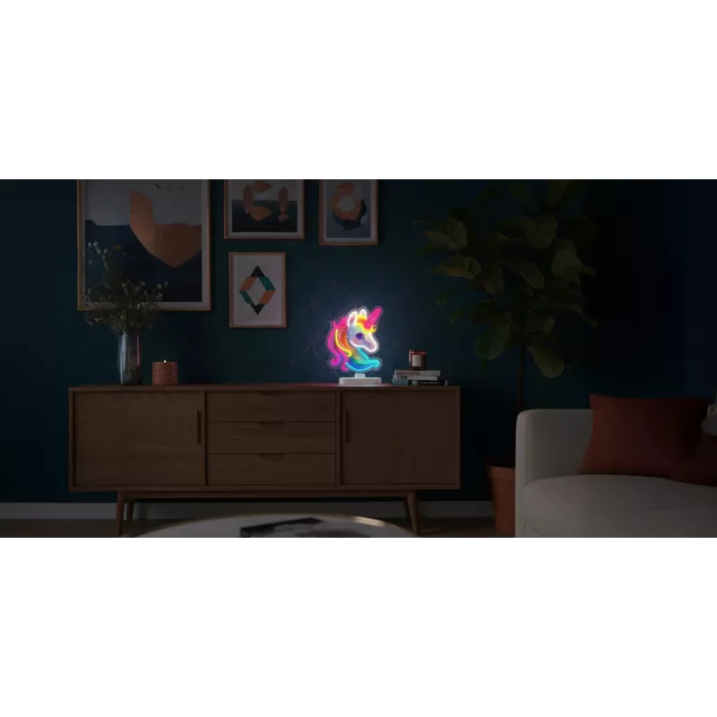 Lámpara de mesa LED MANTA MASNL128MT — luz de noche decorativa de unicornio