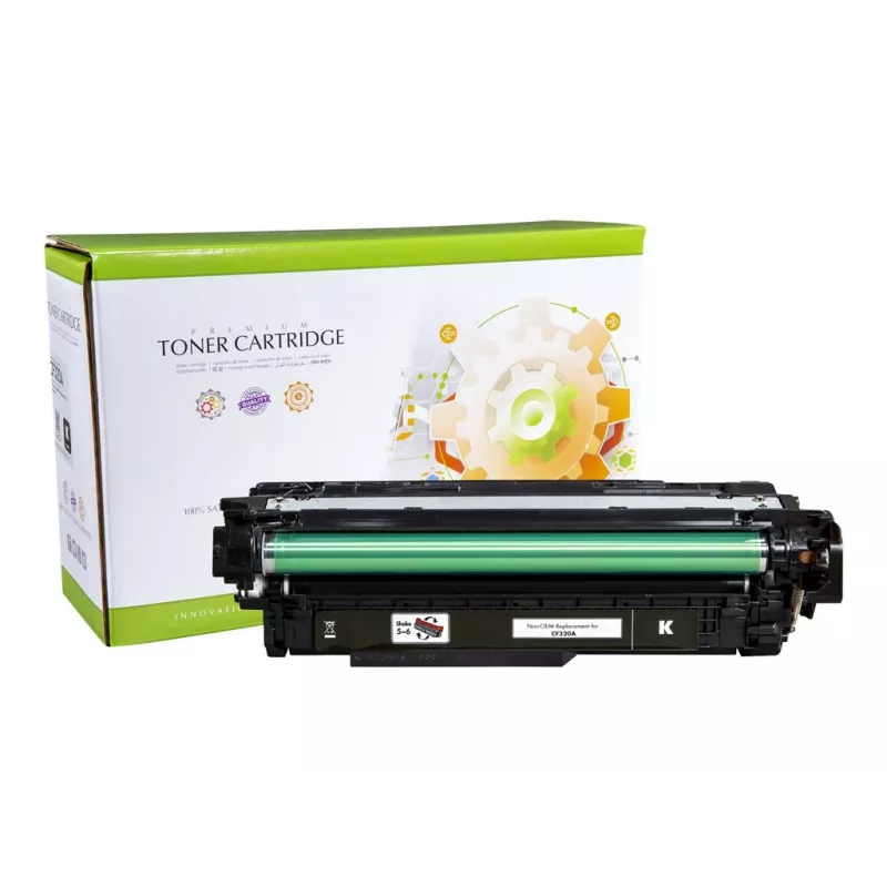 Cartucho de tóner STATIC compatible con HP CF320A negro remanufacturado 11.500 páginas