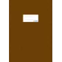 Funda para cuadernos HERMA PP A4 marrón opaco