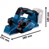 Cepillo eléctrico Bosch GHO 18V-26 18,0 V (solo herramienta, sin batería)