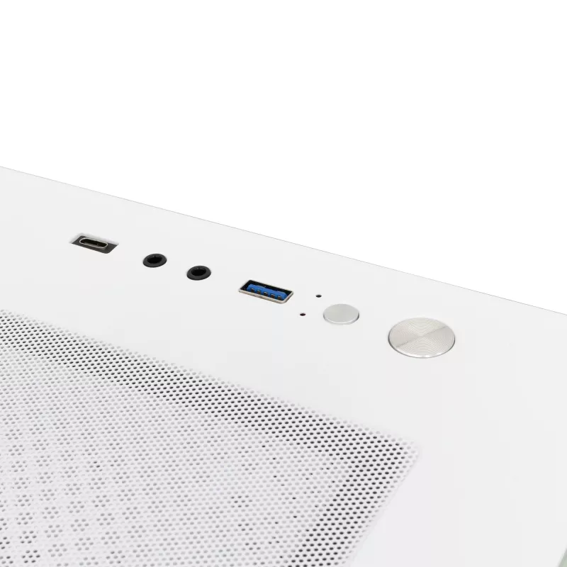 Caja de PC White Shark GCC-2304 Torpedo ATX blanca