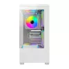 Caja de PC DarkFlash C365 (blanca) con 5 ventiladores
