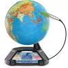 Globo terráqueo interactivo de vídeo VTech 80-605404 — globo terráqueo parlante educativo con contenido de audio e interactivo