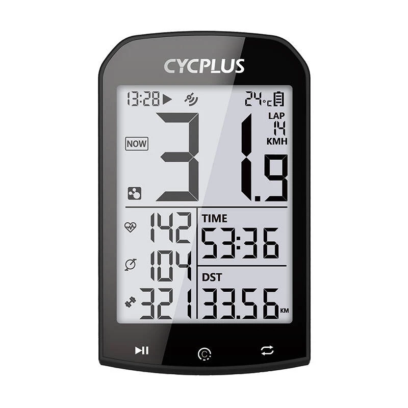Ciclocomputador GPS Cycplus M1, pantalla de 2,9 pulgadas, Bluetooth
