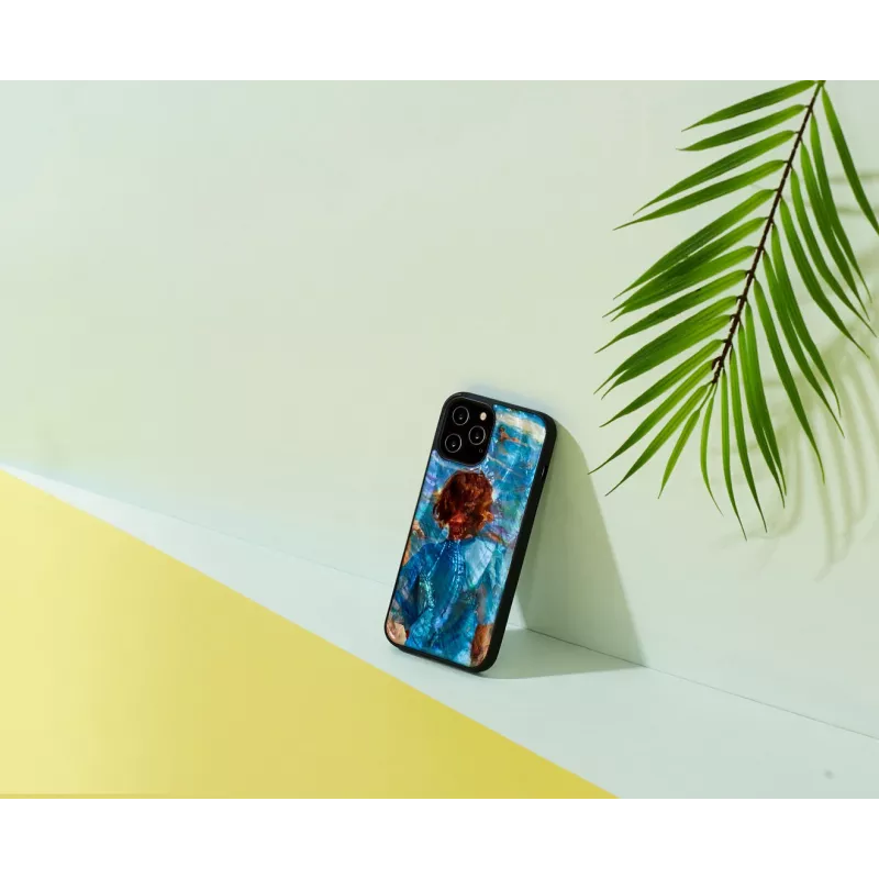 Funda protectora iKins para Apple iPhone 12 Pro Max — diseño de playa infantil