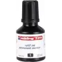 Edding T 25 tinta de recarga para rotuladores, permanente, negra, 30 ml