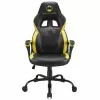 Silla gaming para PC Subsonic SA5642-B1 asiento acolchado negro amarillo 120 kg
