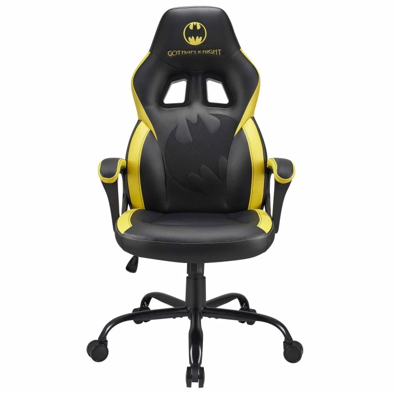 Silla gaming para PC Subsonic SA5642-B1 asiento acolchado negro amarillo 120 kg
