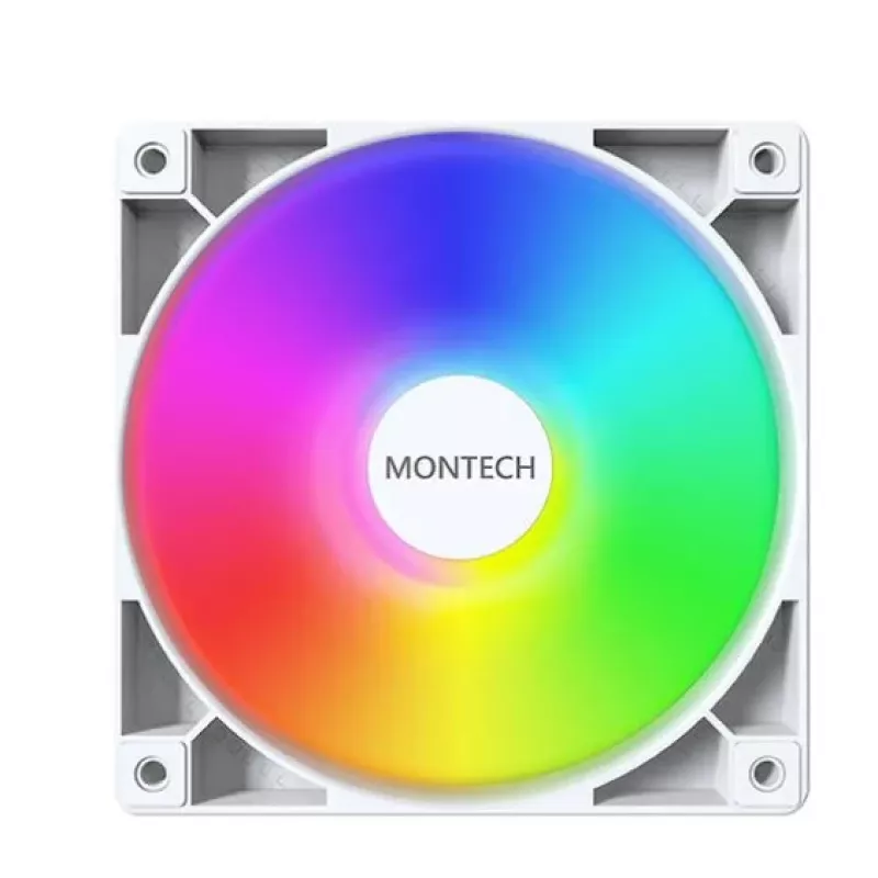 Montech GF120 V2 ARGB módulo ventilador para caja de ordenador 12 cm blanco 3 uds.