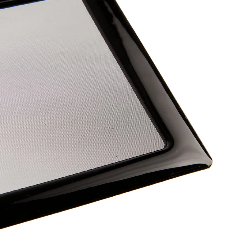 Set de filtros antipolvo DEMCiflex para NZXT Switch 810, negro sobre negro, filtros de repuesto