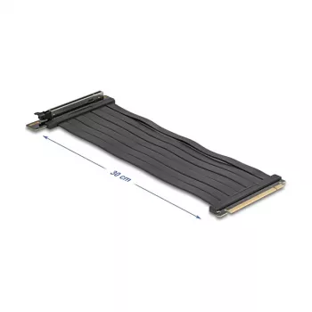 Tarjeta riser DELOCK 81593 PCI Express 5.0 x16, longitud de cable 30 cm
