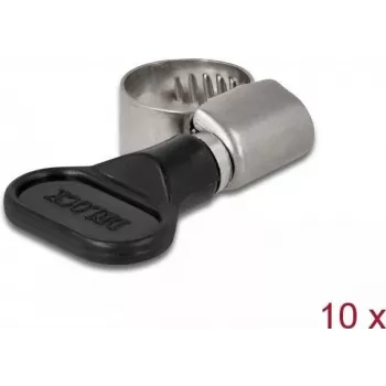 Abrazadera para tubo (rosca sin fin) DeLOCK 19403