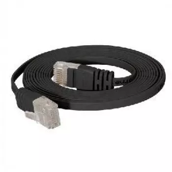 Cable de red Tecline 1 m Cat.6 negro