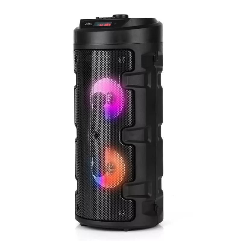 Media-tech Partybox Keg Bt - altavoz estéreo Bluetooth compacto con radio FM, reproductor MP3 MT3165