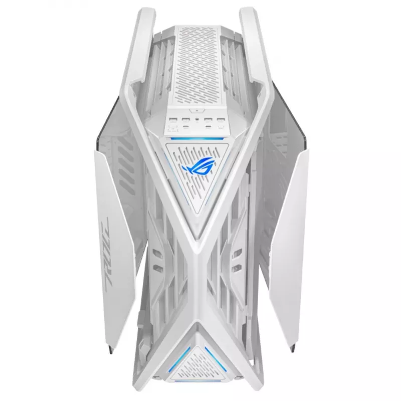 ASUS ROG GR701 Hyperion White, PC, Blanco, ATX, EATX, micro ATX, Mini-ITX, Aluminio, Multi, Frontal