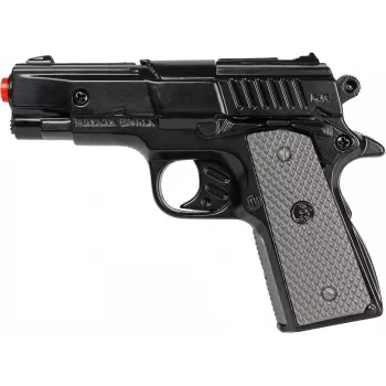 Pistola de policía de juguete de metal Pulio modelo 15546/6 — diseño realista, construcción robusta