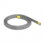 Funda de cable DeLOCK 20937 gris cobre poliéster 1cm 2000mm