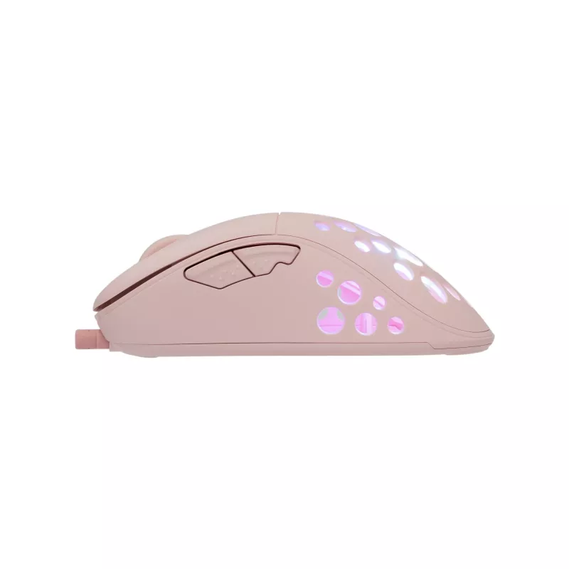 Ratón White Shark GM-5013 Azrael Pink USB