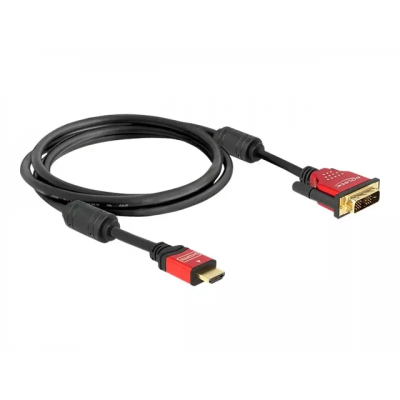 Cable HDMI - DVI DeLOCK 84342 1,8 m conector / conector