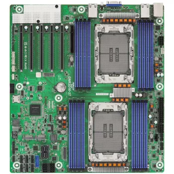 Placa base ASRock GNR2D16-2T, Intel SoC, LGA 4710 (Socket E2), EEB, 16 ranuras DDR5, máx. 128 GB, Ethernet 10Gb