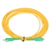 Extralink Latiguillo SC/APC-SC/APC, monomodo, simplex, G.657A1, 3mm, 3m