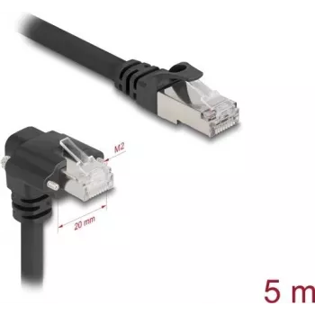Cable de red DeLOCK negro 5 m Cat6 SF/UTP RJ-45