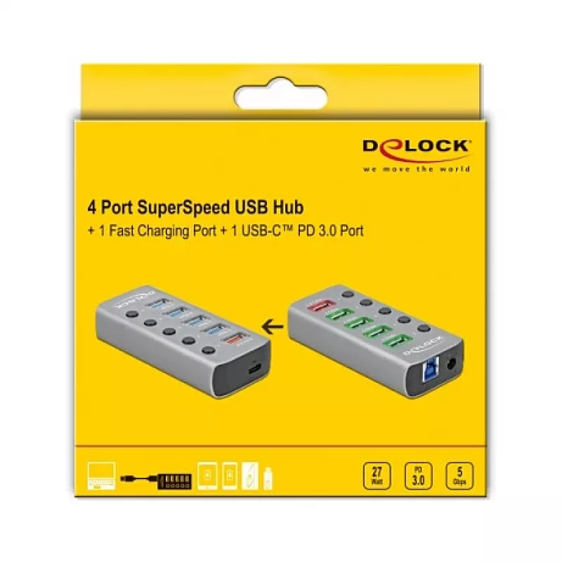 Hub USB DeLOCK 63263