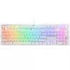 Teclado gaming Ducky One 3 RGB USB QWERTY US English blanco