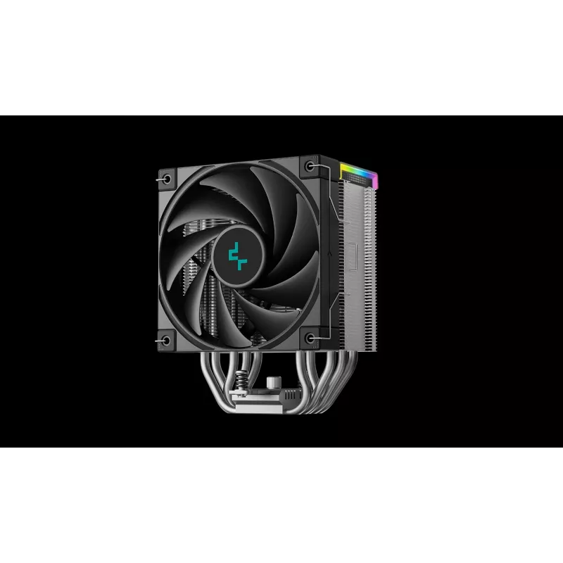 Refrigerador de aire DeepCool AK500S Digital SE — ventilador de 120 mm, compatible con zócalos LGA1700/AM5/AM4 e Intel LGA115x/1200, negro
