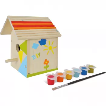 Eichhorn casa para pájaros, manualidades