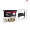 Soporte de pared para TV MACLEAN MC-777 para televisores de 13 inch–42 inch, hasta 35 kg, VESA 75x75–200x200, metal, negro