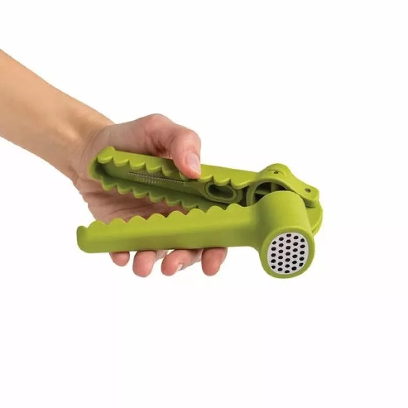 Prensaajos con mango Ototo Design Garligator verde plastico acero