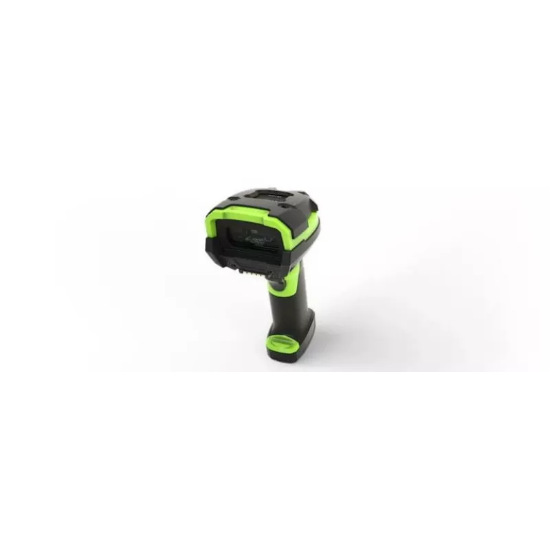 Escáner de códigos de barras portátil Zebra LI3678-ER 1D negro, verde