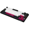 LORGAR KBP7075W teclado gaming mecánico inalámbrico 75 %, negro/rojo, EN