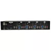 EATON TRIPPLITE conmutador KVM DisplayPort de 4 puertos con cables de audio y hub USB 3.0 SuperSpeed (B004-DPUA4-K)