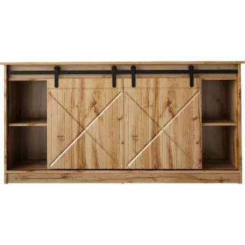 Cómoda 160x80x35 GRANERO roble wotan