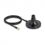 Base magnética para antena DELOCK ULA100 – 1 conector hembra N a 1 conector macho SMA, cable de 1,5 m, exterior, negra