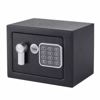 Yale YSV/170/DB2 caja fuerte de pie 3.8 l acero negro